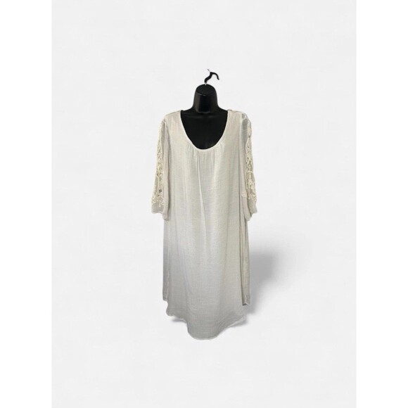 Mlle Gabrielle Ethereal Dress Women’s Romantic Cottagecore Flowy Coastal Popover - Picture 1 of 9